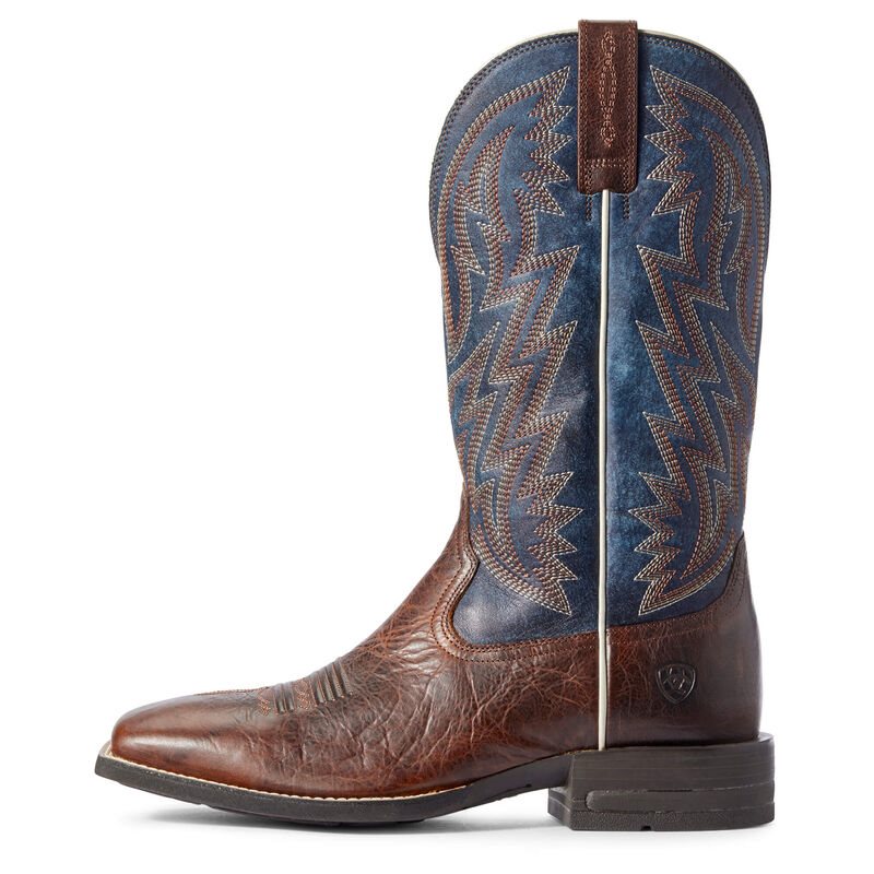 Ariat Dynamic - Western Laarzen Bruin / Donkerblauw Heren - 13531-182